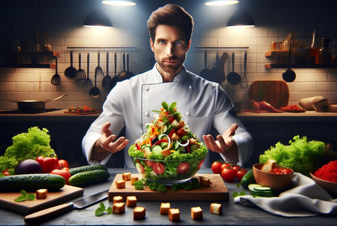 Max Strohe: Der Sternekoch erklärt, wie aus dem Beilagensalat ein Highlight wird